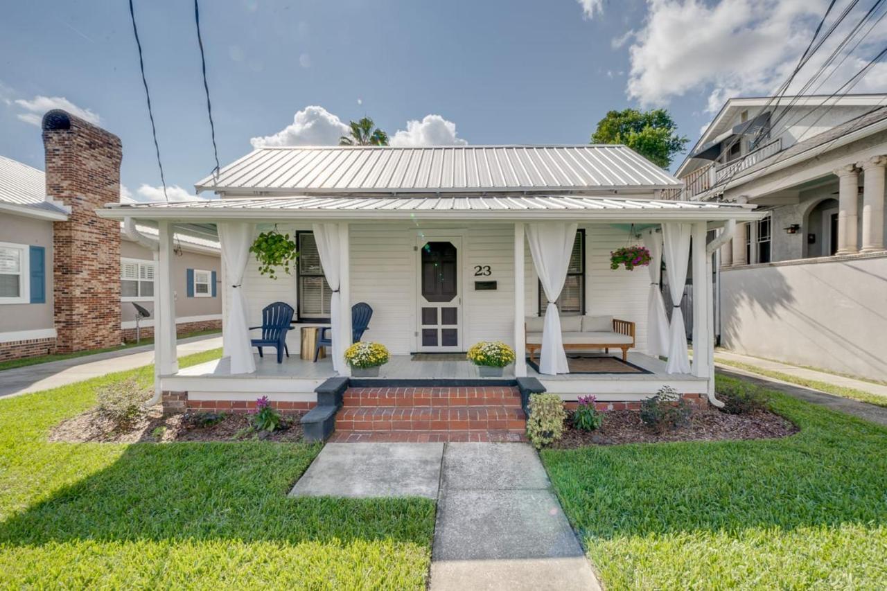 Updated Early 1900S 2Br Cottage Walking Distance To Downtown With Onsite Parking Saint Augustine Eksteriør billede