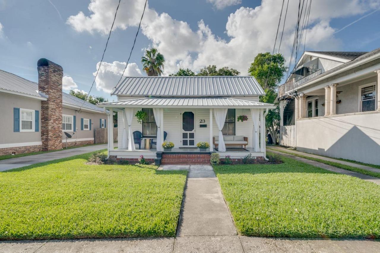 Updated Early 1900S 2Br Cottage Walking Distance To Downtown With Onsite Parking Saint Augustine Eksteriør billede